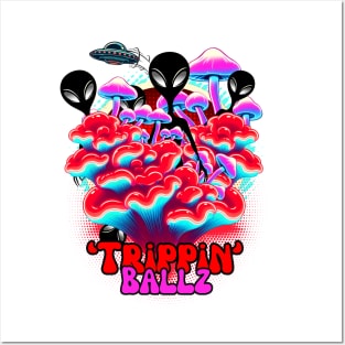 Trippin Ballz Posters and Art